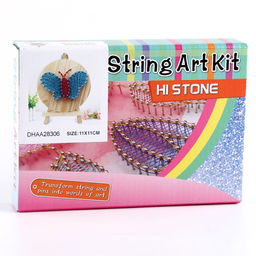 Набор для творчества Стринг арт. Милая бабочка на подставке - Simaland фото 2