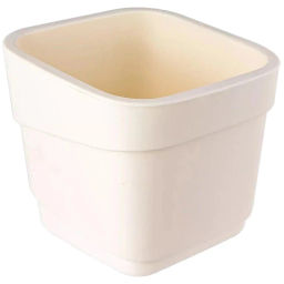 Горшок для цветов фактурный Hills 4л (d188, h176мм)(молочный)