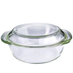 29698 Кастрюля с крышкой стекло 1 л LR (х6)