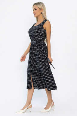 Платье Поцелуй солнца (черное) П13904-19М