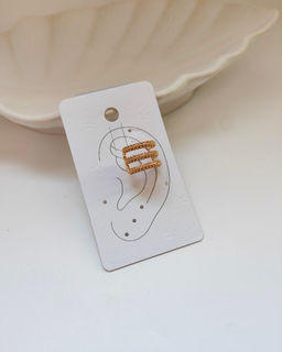 Серьги - кафф