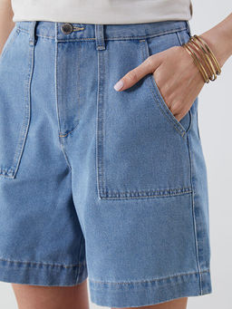 Джинсовые шорты женские Bermuda Fit