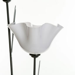 Торшер напольный BayerLux «Пион», 3×15 Вт, E27, черный