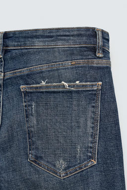 RIPPED SKINNY FIT JEANS - Zara фото 10