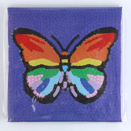 Аппликация помпошками Бабочка размер 30 30 см, клей 30 мл - Simaland фото 7