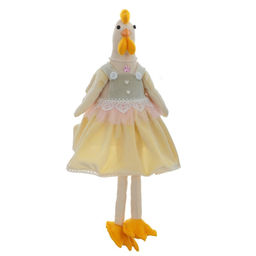 Игрушка набивная "Курочка", L15 W12 H40 см