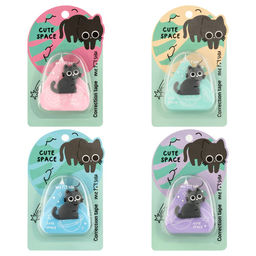 Корректирующая лента MESHU "Cute Space" 5мм*6м (MS_65614) корпус цветной с фигуркой, в ассорт.