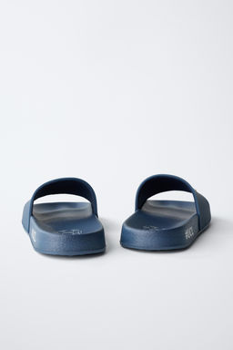 UEFA CHAMPIONS LEAGUE ® SLIDE SANDALS - Zara фото 13
