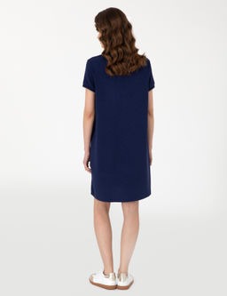 Lacivert Regular Fit _rme Elbise - Pierre cardin фото 4