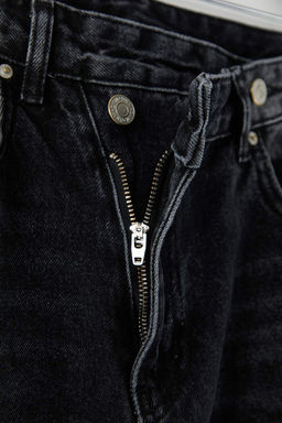 Mavi Yuksek Bel Asimetrik Kapama Straight Jeans TWOAW26JE00132 - Trendyolmilla фото 8