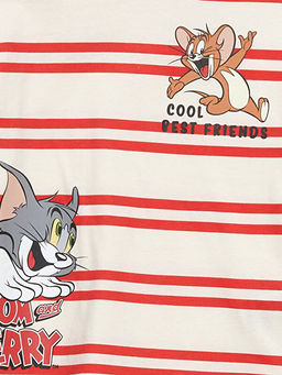Tom ve Jerry Bask?l? Erkek ?ocuk Ti??rt ve ?ort 2li