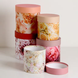 Набор шляпных подарочных коробок 5 в1 Мечта, 20?20 - 15?15 см - UPAK LAND фото 3