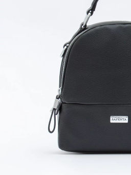 Рюкзак 670091 black Velina Fabbiano-Safenta