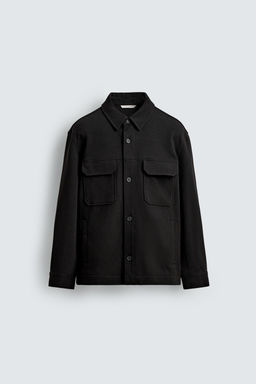 SOBRECAMISA ESTRUCTURA CONFORT / Negro - Zara фото 8