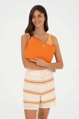 U. S. Polo Assn / Женская оранжевая сумочка