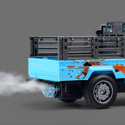 Машина "Фермер" р/у, с дымом, 27 MHz, в коробке