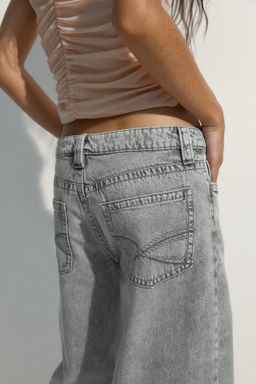 Baggy Wide Low Waist Jeans - H&m фото 9