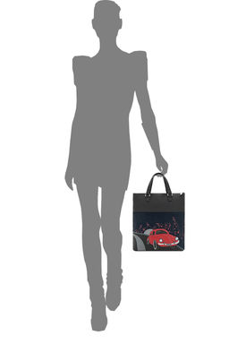 Сумка с аппликацией ДС-506-276 черный