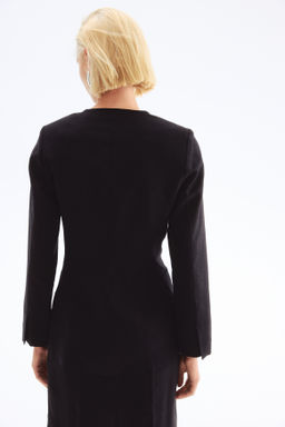 Blazer en mezcla de lino - H&m фото 7