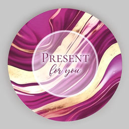 Набор шляпных коробок для цветов 4 в 1, упаковка подарочная, «Мрамор», 20×17.5 - 16×14 см