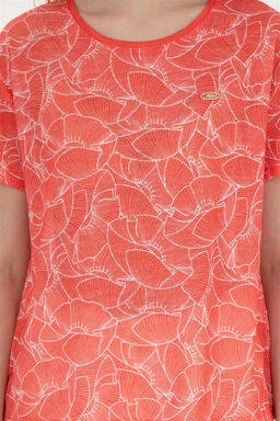 Женская футболка с цветком граната - U.s. polo assn фото 6