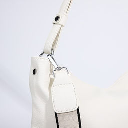 Сумка-тоут на молнии, 3 наружных кармана, цвет белый - Simaland фото 5