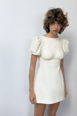 SHORT DRESS WITH PLEATS AND POCKETS - Zara фото 9