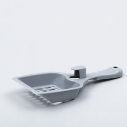 Цена за 4 шт. Совок для кошачьего туалета «Мур Мяу» 22.5×9.5×4 см, серый