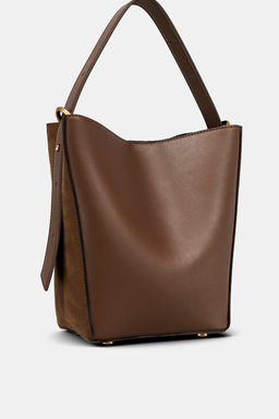 COMBINATION BUCKET BAG - Zara фото 5