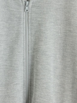 Kolej Yaka Erkek ?ocuk Fermuarl? Sweatshirt