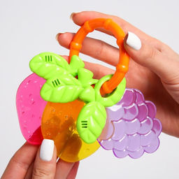 Погремушка Ягодки на кольце - Крошка я фото 2