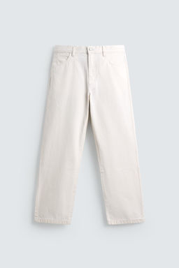 JEANS RELAXED FIT / Blanco - Zara фото 7