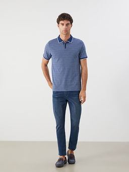 Polo Yaka ?izgili Erkek Ti??rt