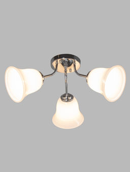 Люстра ЭкономСвет 20130/3CR, 3×40 Вт, E27, 50×50×20 см, цвет хром