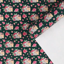 Цена за 10 шт. Бумага упаковочная глянцевая Present, 70×100 см