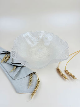 Салатник 30 см прозрачный IVV (реплика) OLS-8294.1