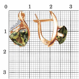 СЕРЬГИ 33714769Д1 - Красная пресня фото 2