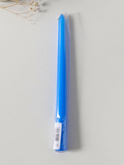 Цена за 2 шт. Свеча античная 25 см, 58 гр, 7 ч, цв. синий