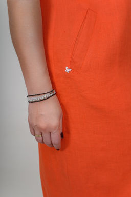 Платье 100% лен