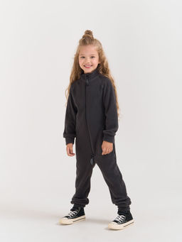 Комбинезон флисовый Антрацит - Bungly фото 3