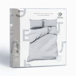 Постельное бельё Этель 1,5 сп Silver garden 143х215, 150х214, 50х70см-2 шт, 100% хлопок, поплин 125г/м2  фото 17