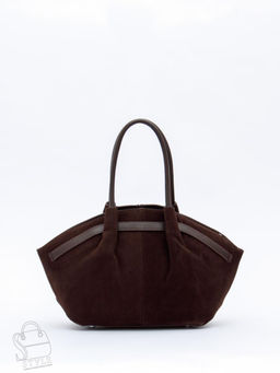 Сумка женская кожаная 2346YF d.coffee Polina&Eiterou в Новосибирске