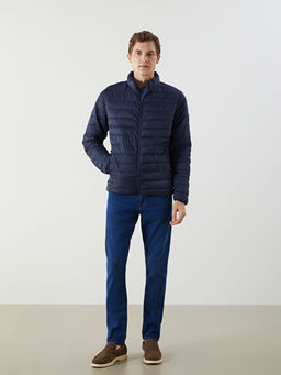 Standart Kal?p Dik Yaka Erkek ?i?me Mont