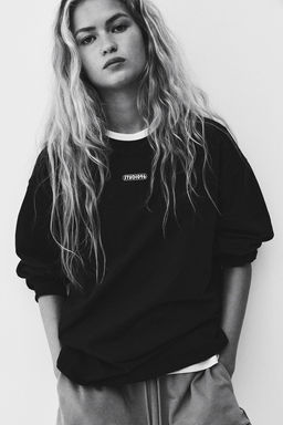 Camiseta de manga larga en punto - H&m фото 2