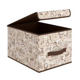 VAL TC-BOX-LM Короб стеллажный с крышкой, большой, 30*40*25 см, TRAVELLING, шт