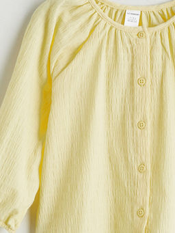 Bisiklet Yaka K?z ?ocuk G?mlek