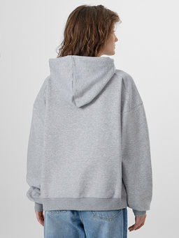 Худи женское серое с надписью Blossom - Mark formelle фото 2