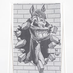 Полотенце махровое 6с102.411ж1 Здрасте конь(графит5) 67х150см