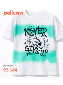 PELICAN, футболка для мальчиков, Белый  фото 11