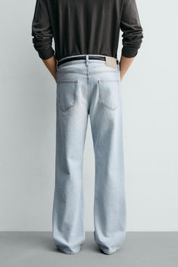 JEANS FLARE FIT / Azul claro - Zara фото 3